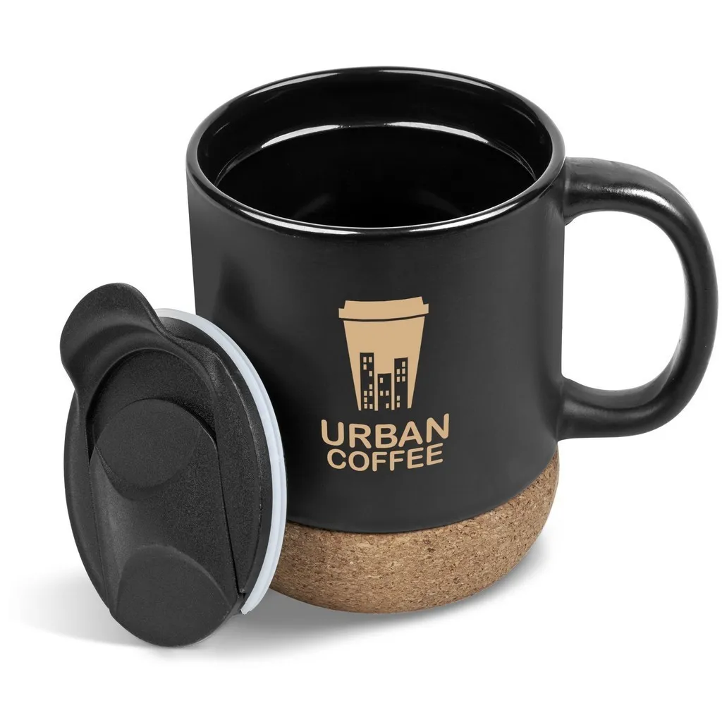 Serendipio Sienna Cork And Ceramic Mug 340ml