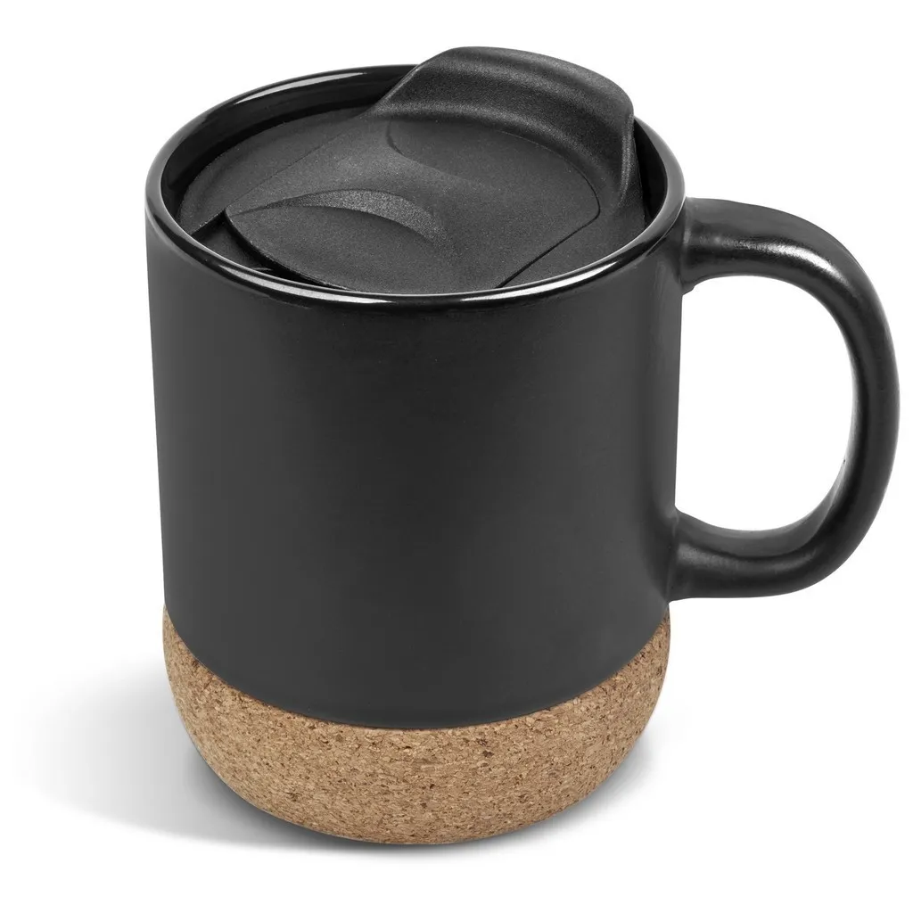 Serendipio Sienna Cork And Ceramic Mug 340ml