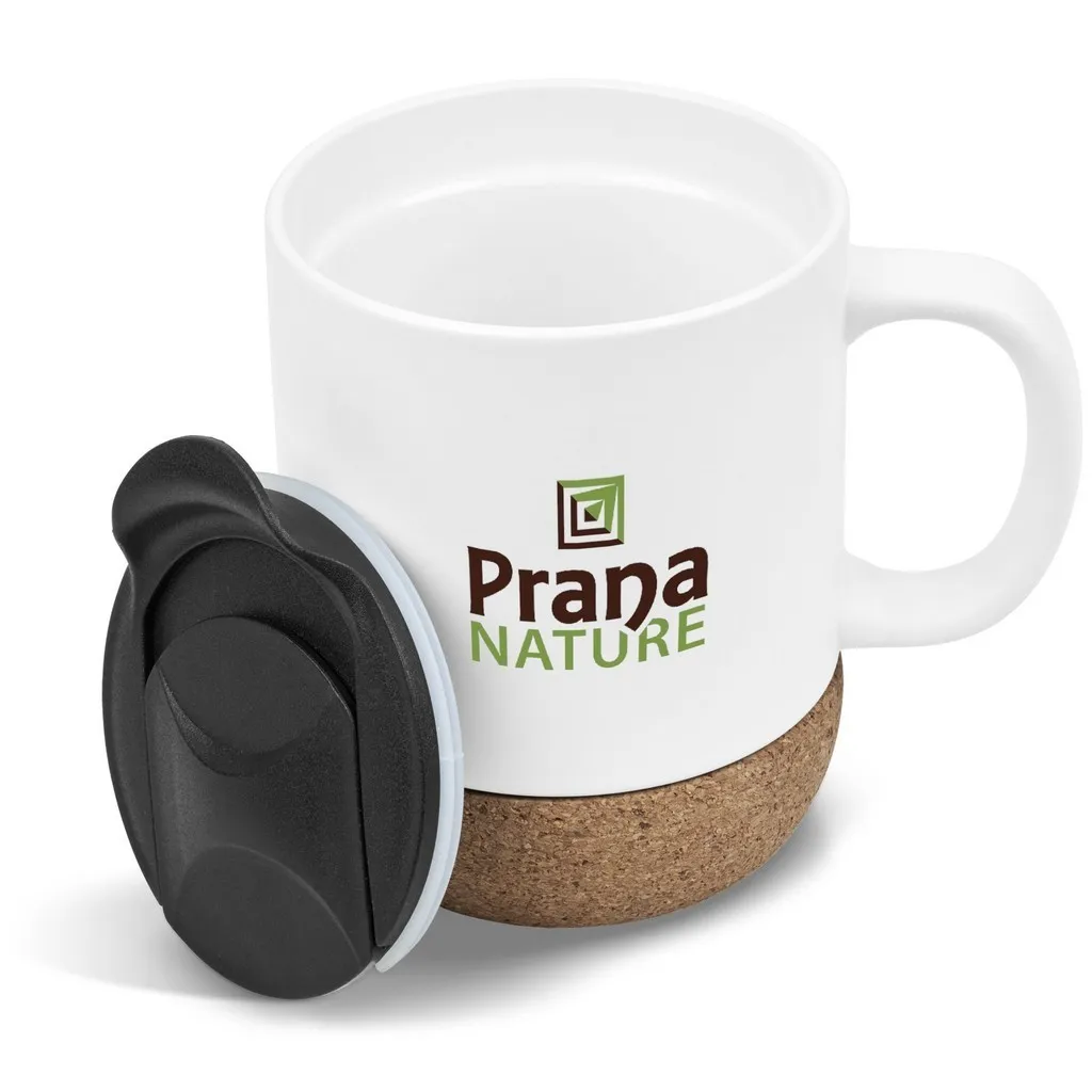 Serendipio Sienna Cork And Ceramic Mug 340ml