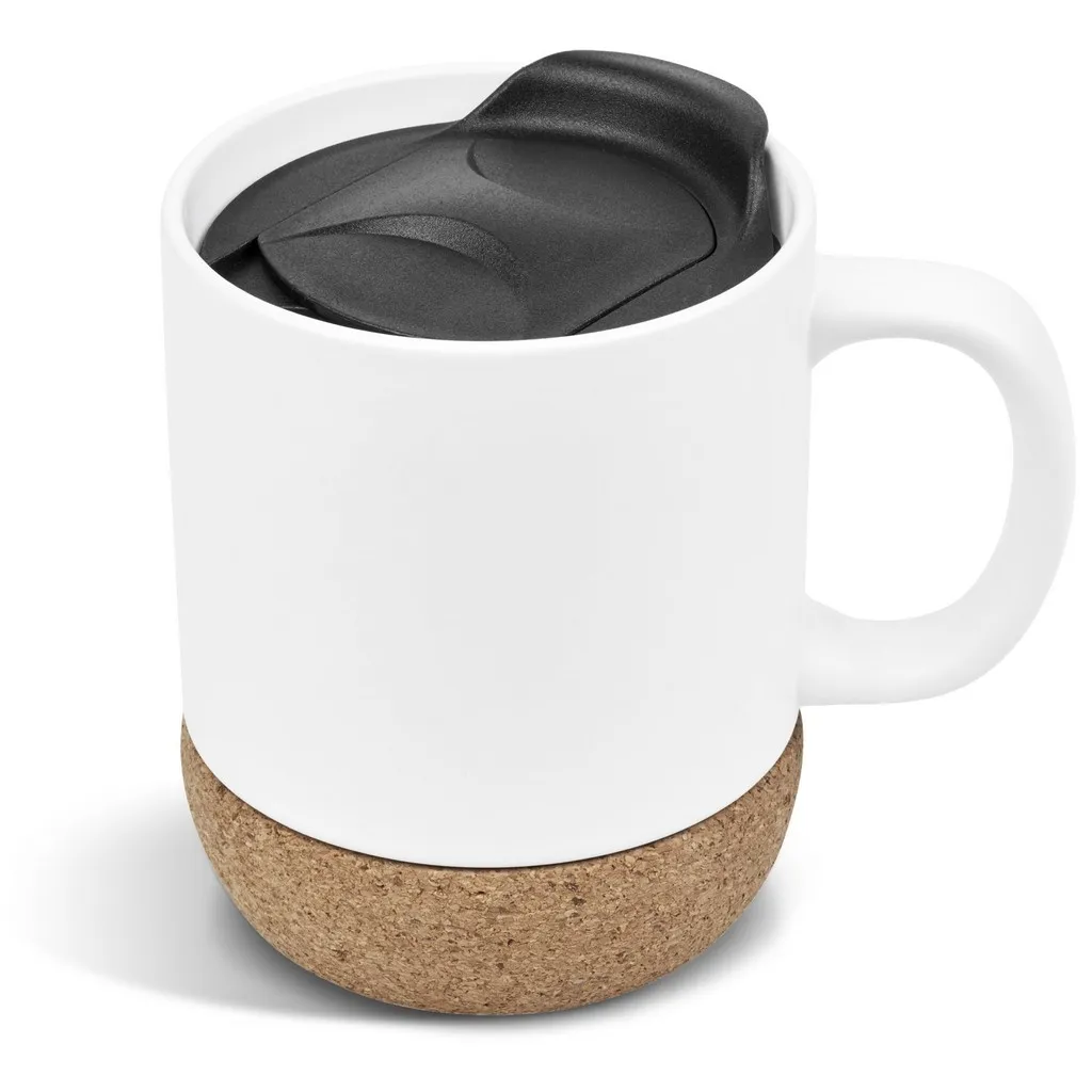 Serendipio Sienna Cork And Ceramic Mug 340ml