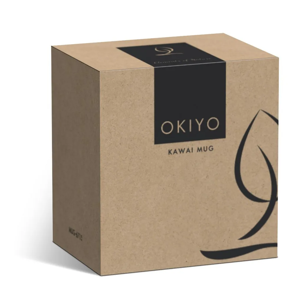 Okiyo Kawai Wheat Straw Mug And Spoon 350ml