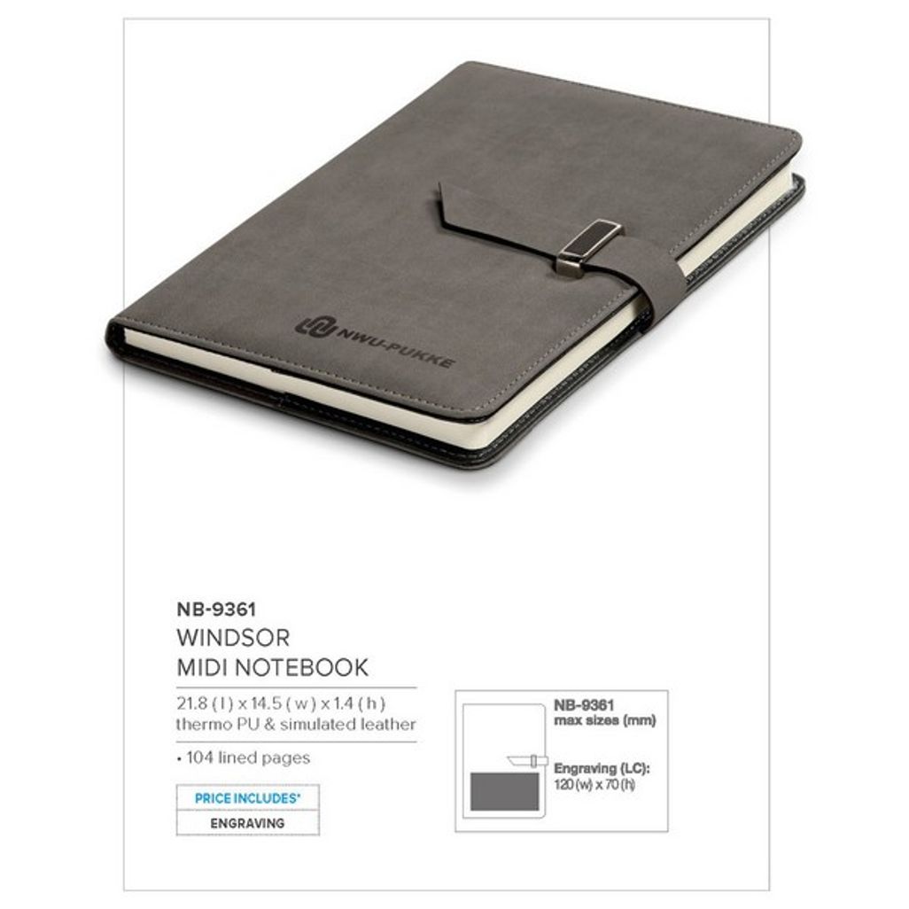 Windsor Midi Notebook