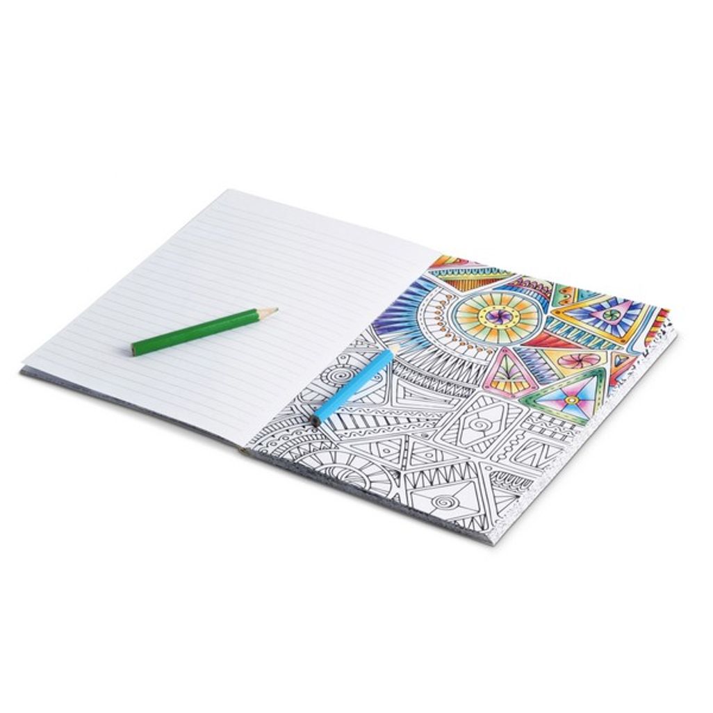Unwind Adult Colouring Notebook