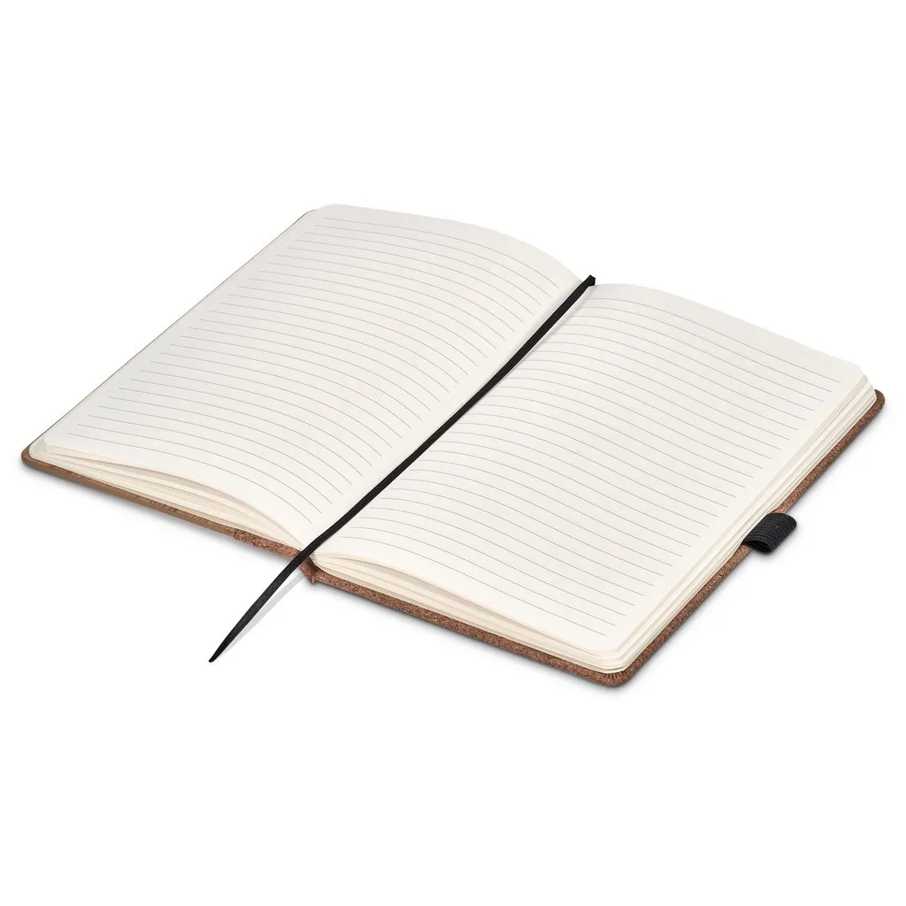Okiyo Eri Bamboo And Cork Notebook And Pen Set