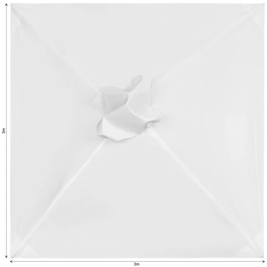 Fade Resistant Parasol Roof 3 x 3m