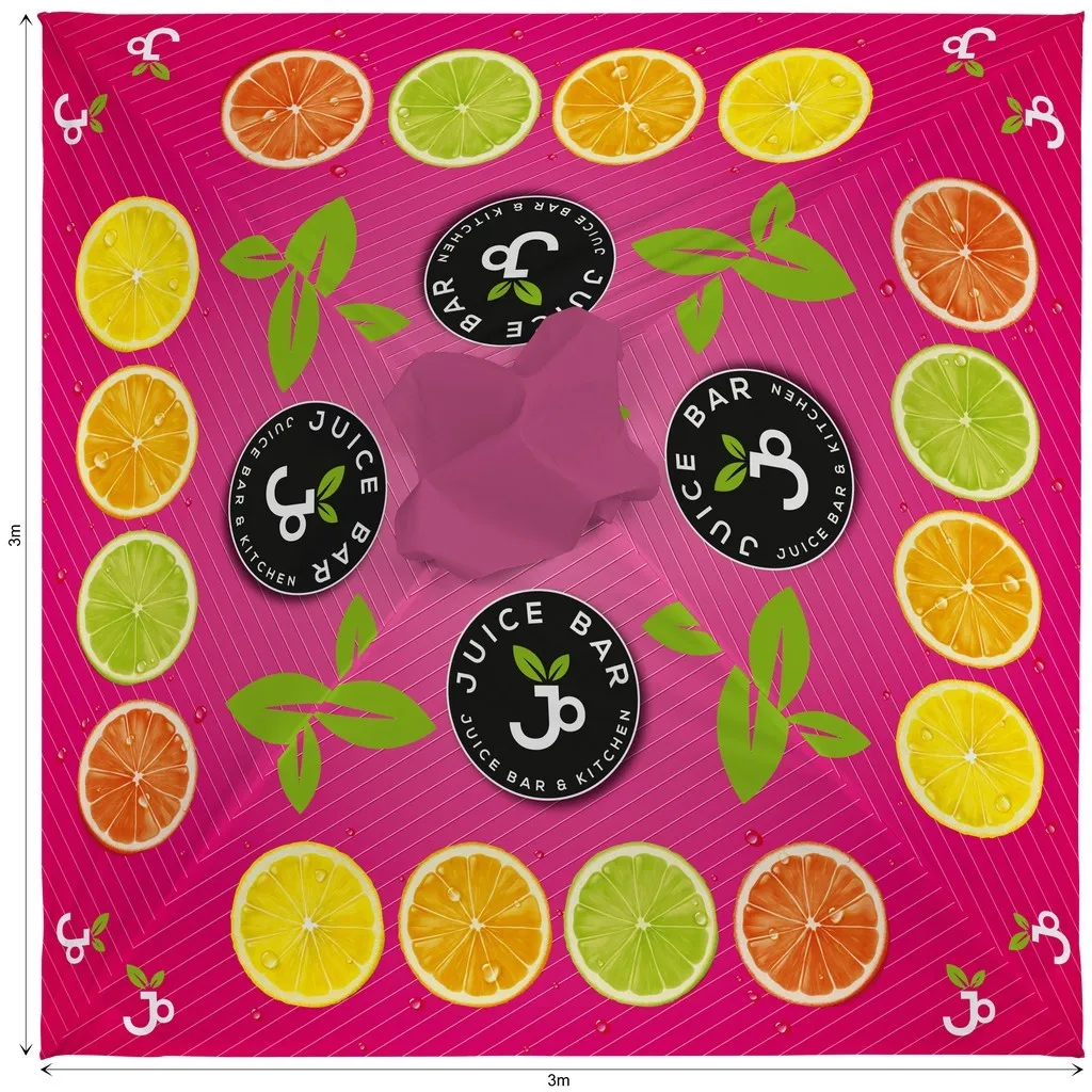 Subli Parasol Roof 3 x 3m