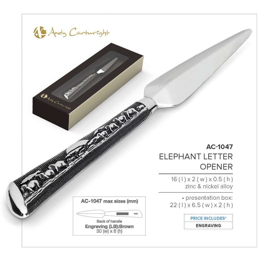 Elephant Letter Opener