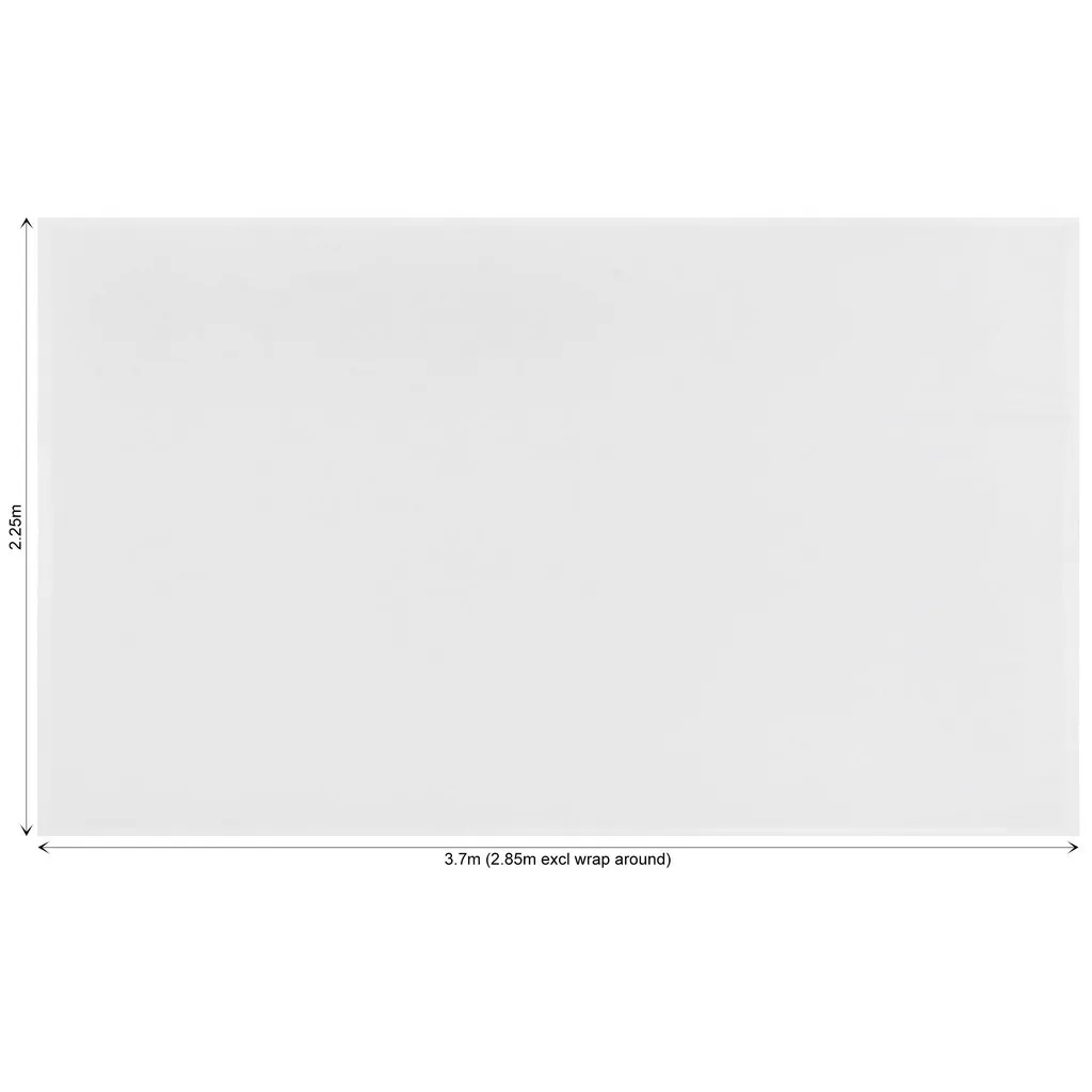 Curved Banner Wall Skin With Wings 3.70 X 2.25M