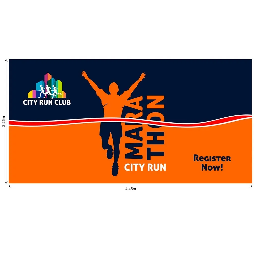 Legend Straight Banner Wall Skin 4.45 X 2.25M