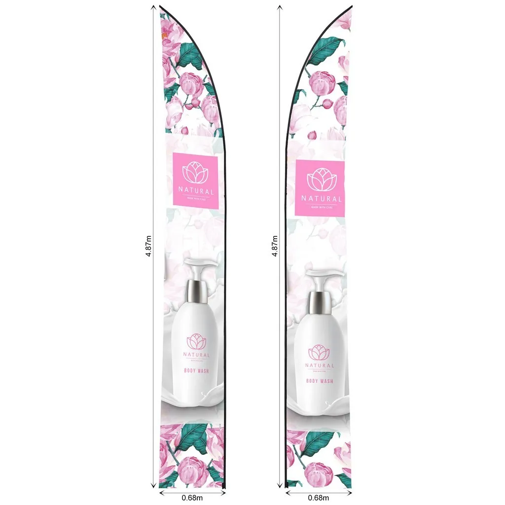 Legend 4m Arcfin Double Sided Flying Banner Skin