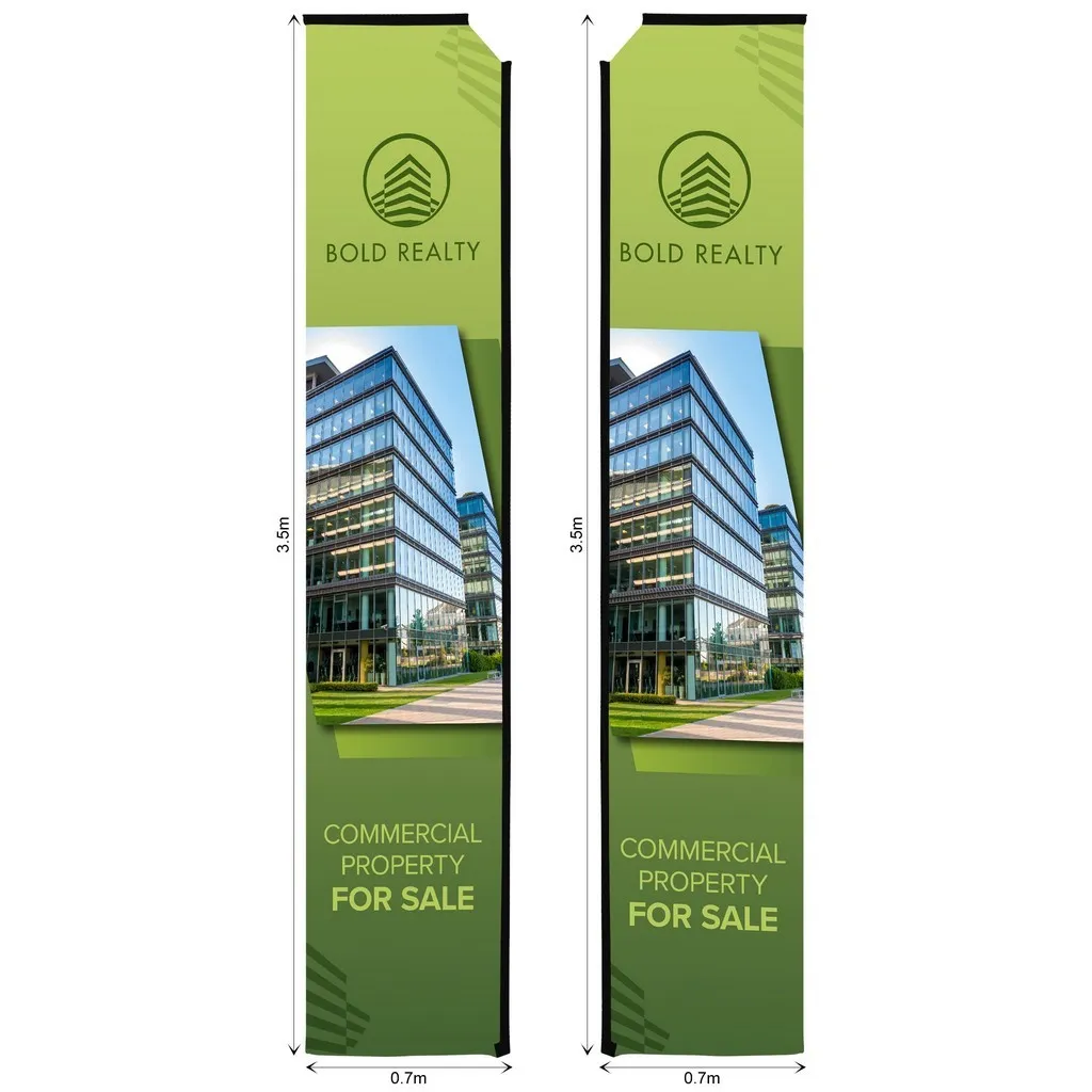 Legend 4M Telescopic Double Sided Banner Skin