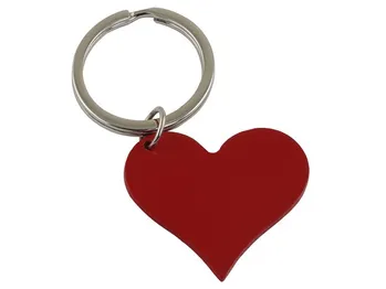 Red Heart Keyring