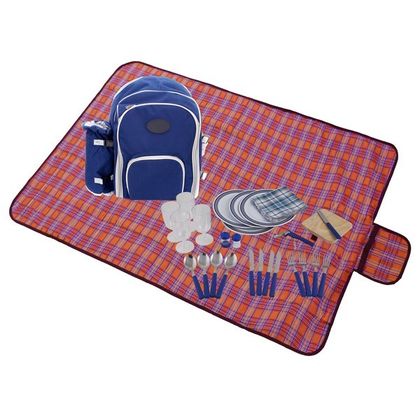 Picnic Backpack And Blanket