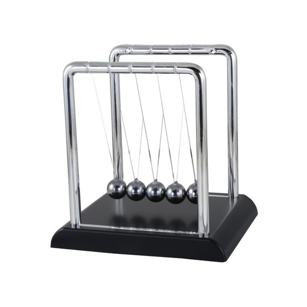 Silver Newtons Cradle