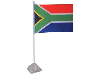 SA Flag And Stand