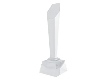Large Pillar Crystal Trophy