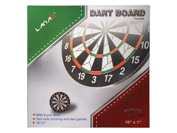Flocked Pro Dart Board