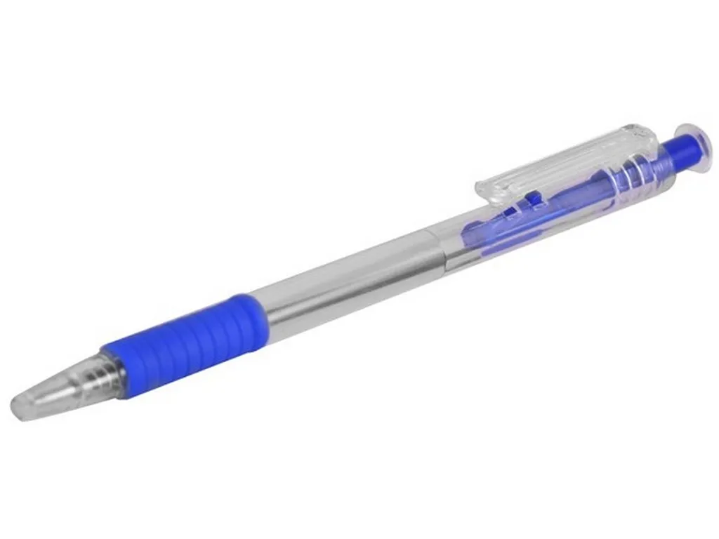 Retractable Ball Point Pen - Blue Ink