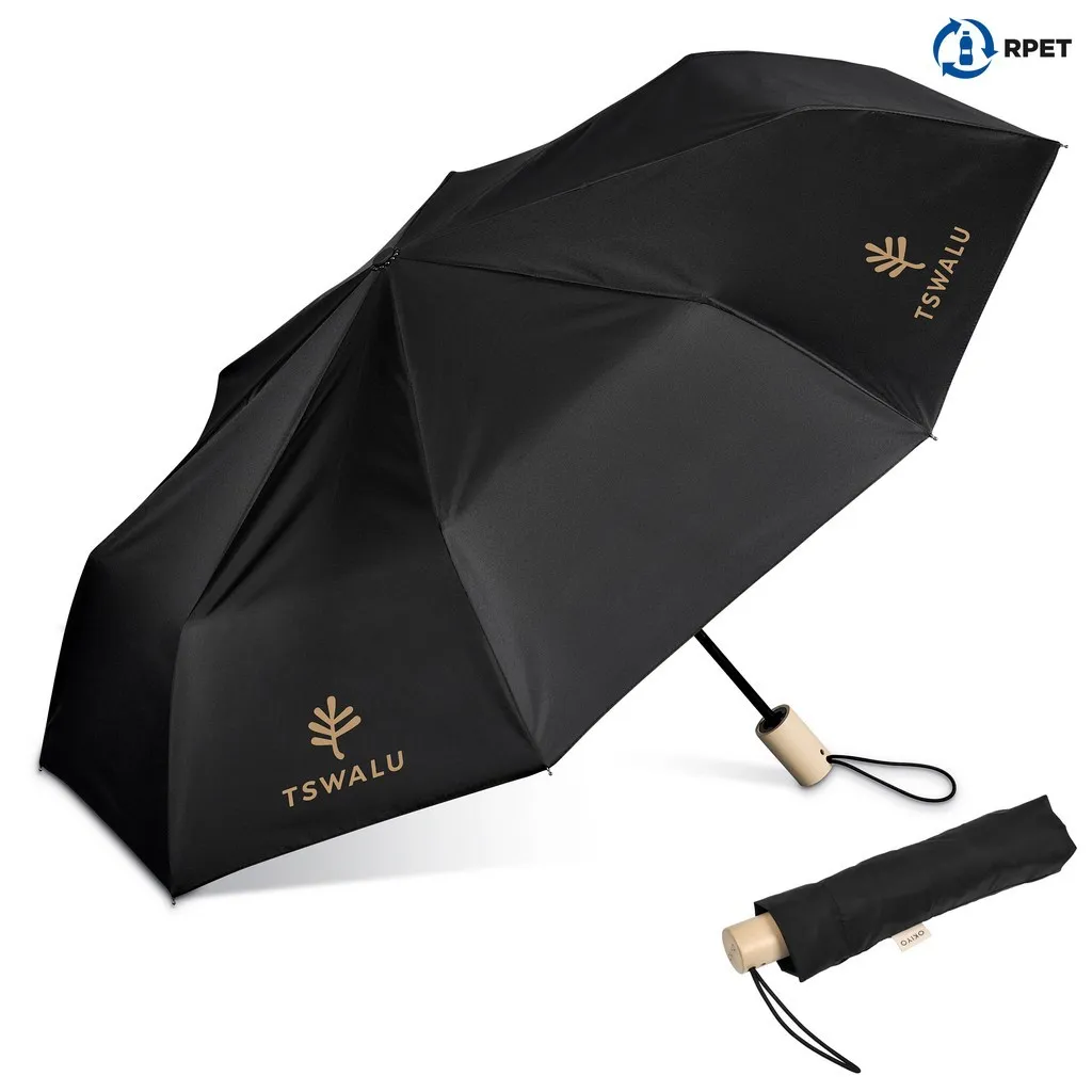 Okiyo Ameno Recycled Auto Open Compact Umbrella