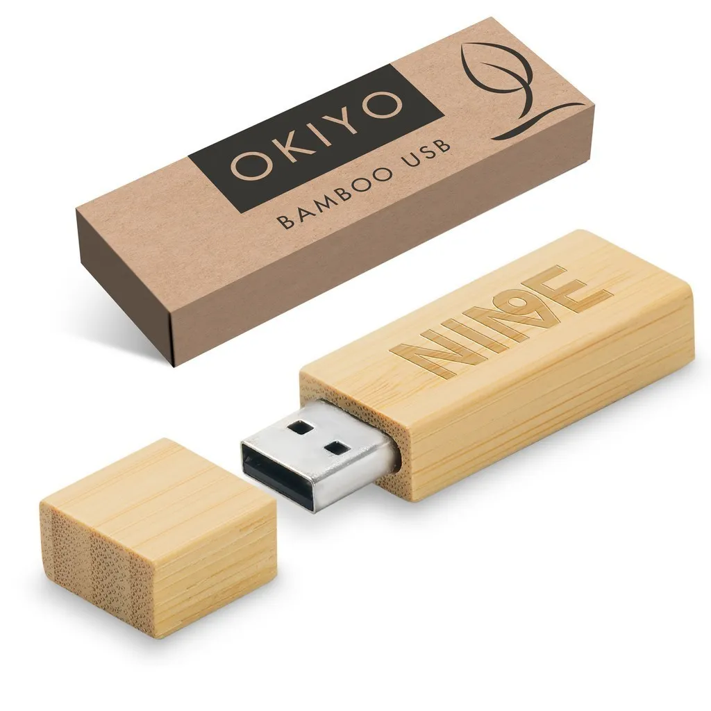 Okiyo Komorebi Bamboo Flash Drive 16GB