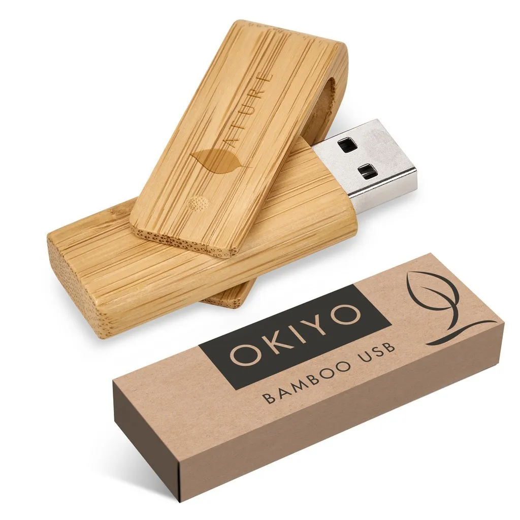 Okiyo Bakemono Bamboo Flash Drive 32GB