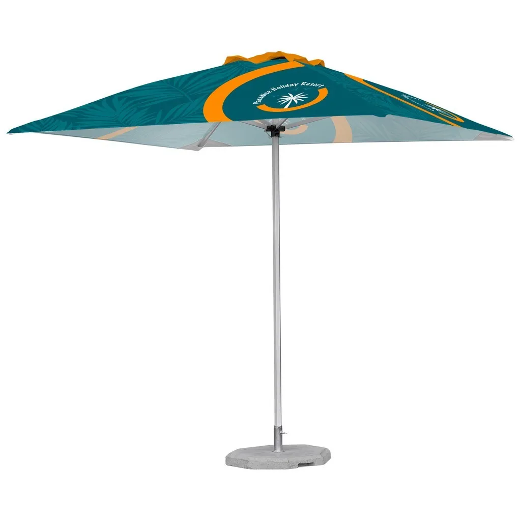 Fade Resistant Parasol Single Pole 2m X 2M