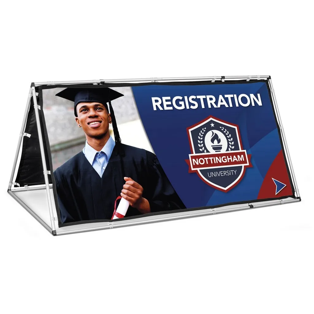 Fade Resistant A Frame Fabric Print 2m X 1M