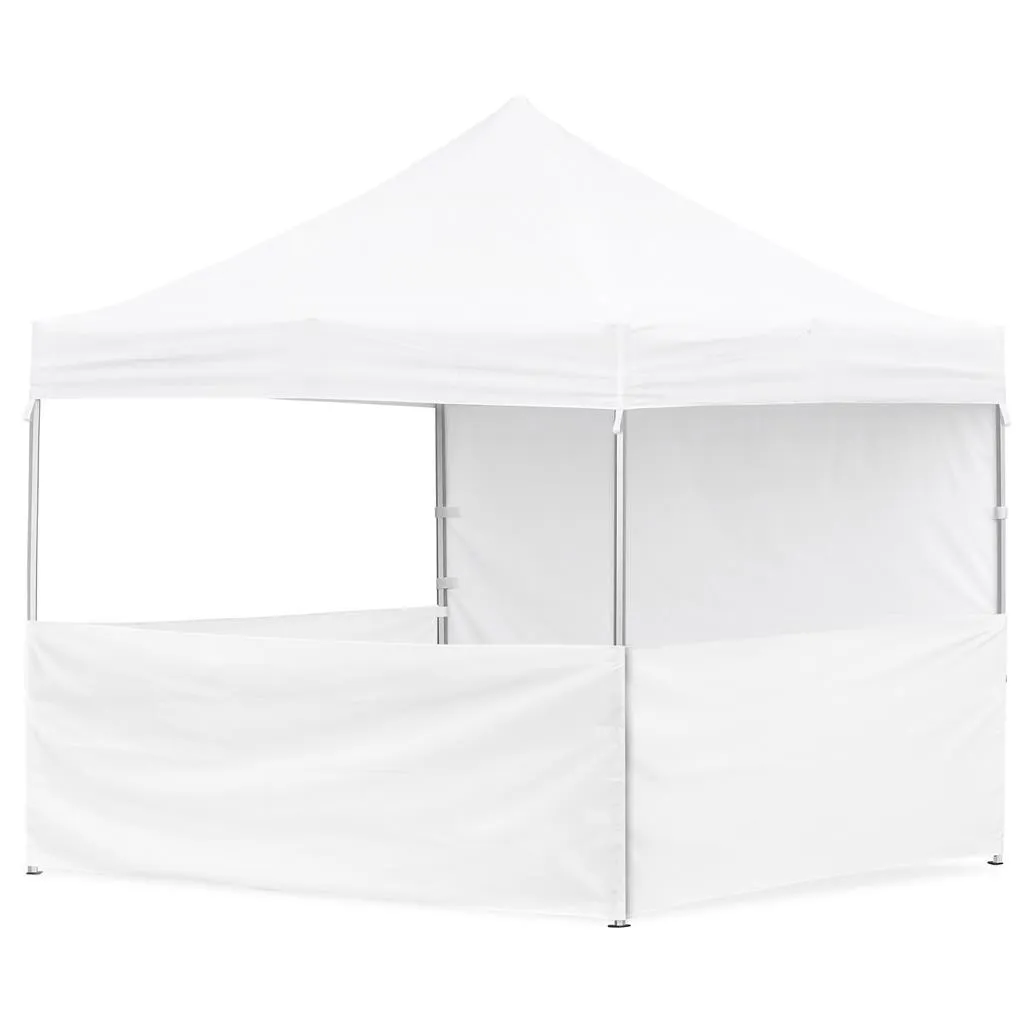 Gazebo 3 x 3m 3 Half Wall 1 Full Wall