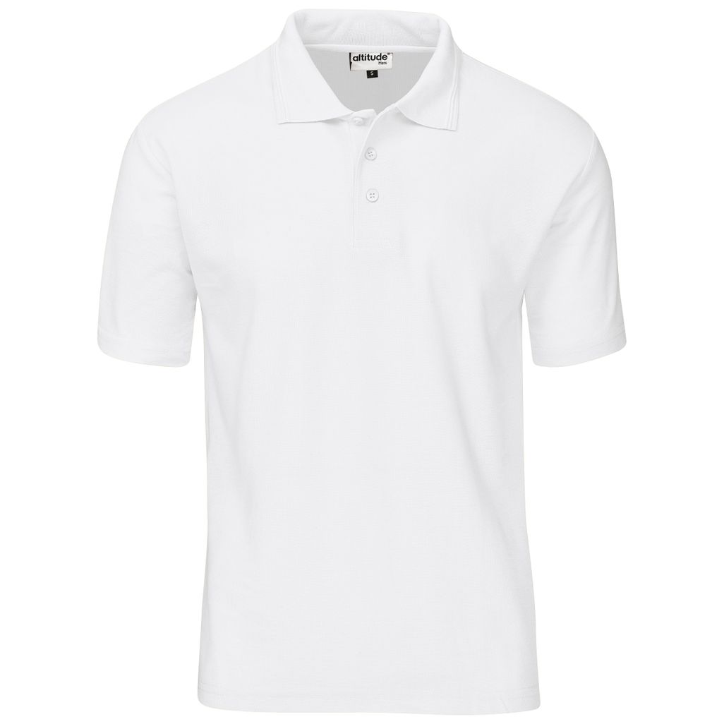 Mens Basic Pique Golf Shirt