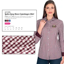 Ladies Long Sleeve Copenhagen Shirt