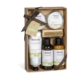 Ryis Peppermint And Rosemary Bath Gift Set