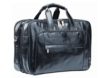 Adpel Italian Leather Computer Bag