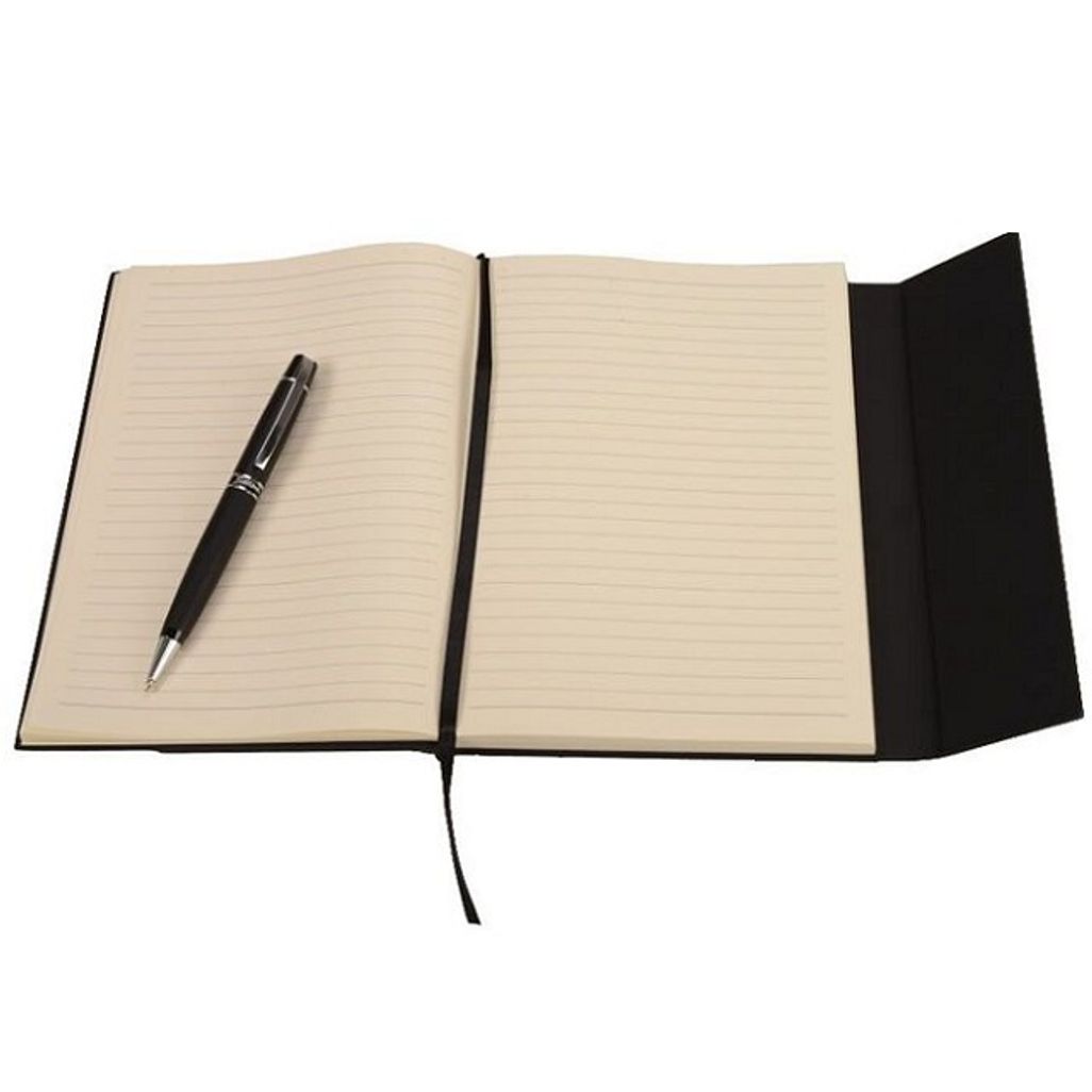 A5 Byron Pu Tri Fold Notebook