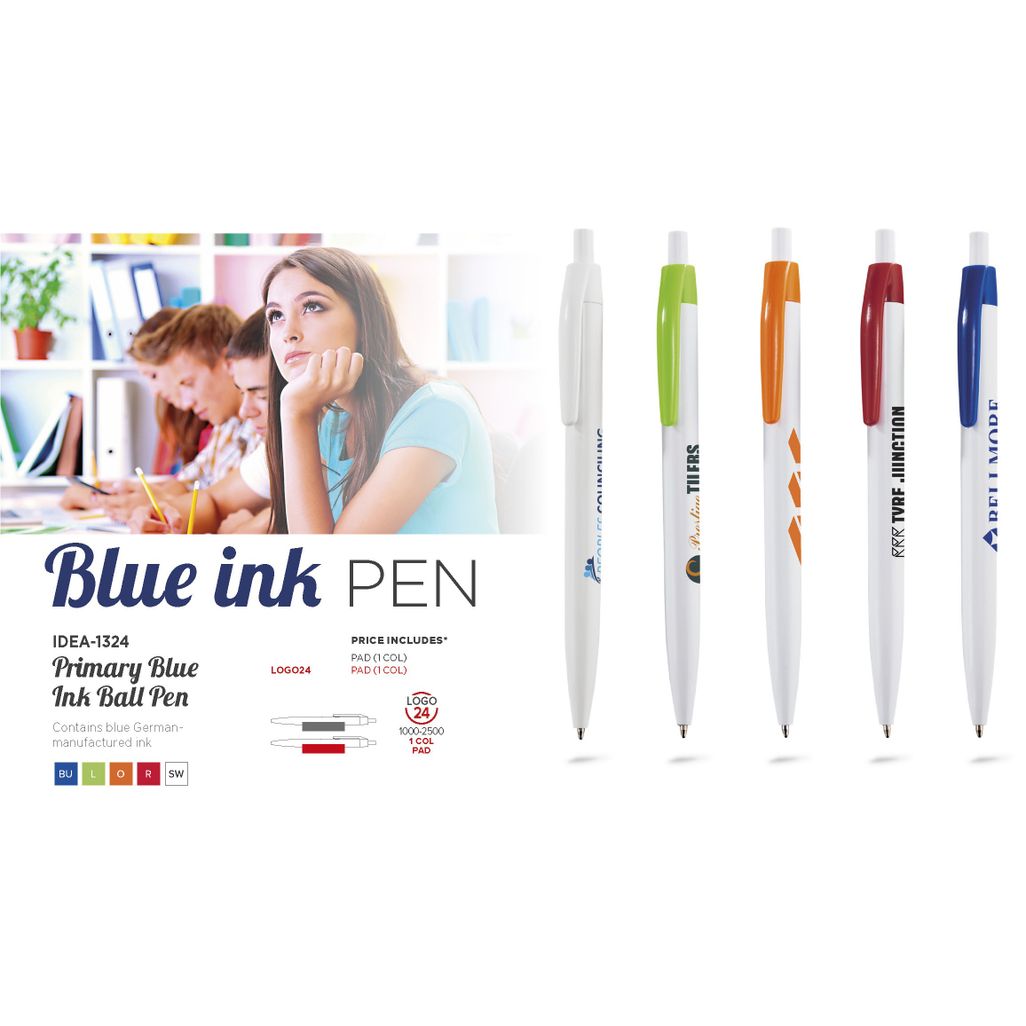 Primary Pen Blue Ink