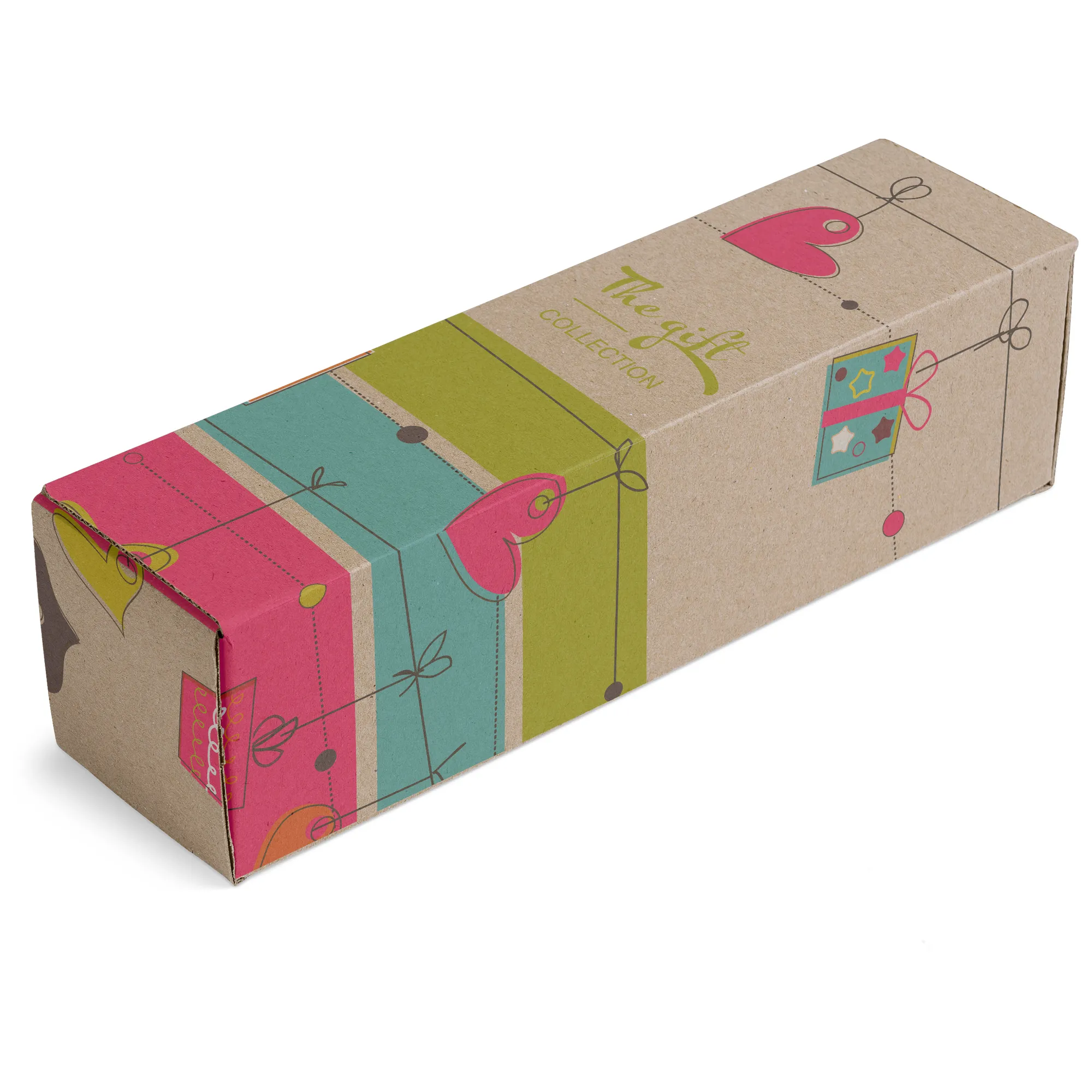 Bianca Digital Print Wine Gift Box